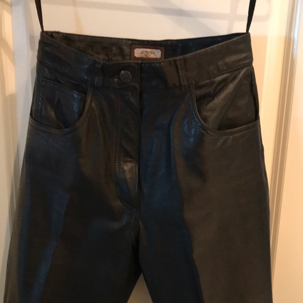 Leather pants women’s